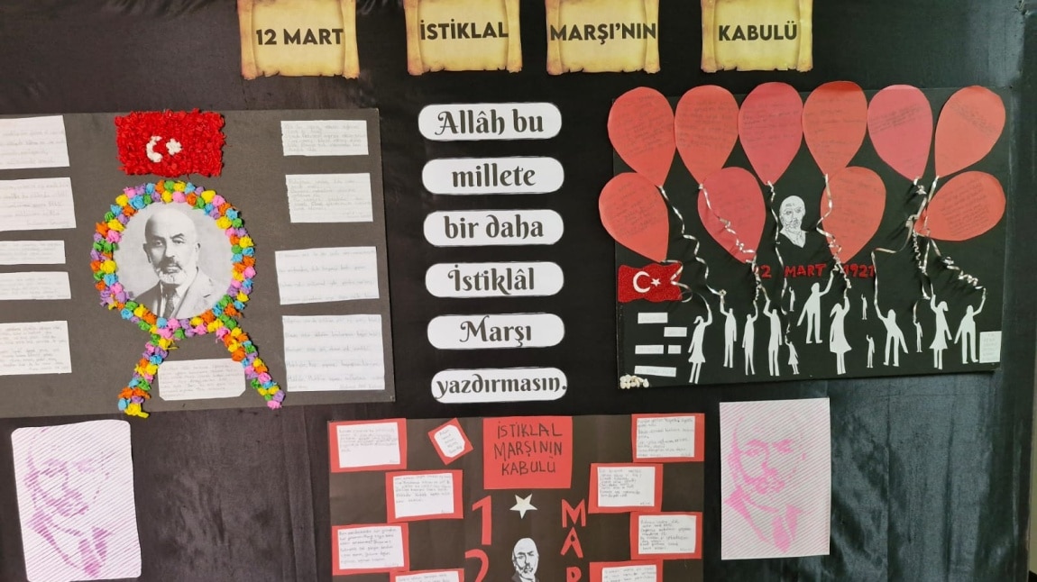 12 Mart İstiklal Marşının kabulü ve Mehmet Akif Ersoy’u Anma Günü Düzenledi